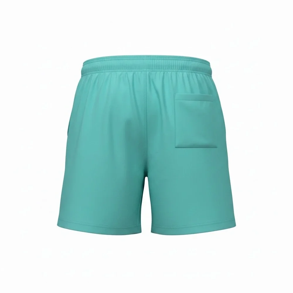 Caribbean Waveliner Mens 3XB Swim Trunks Teal Green 6‎ Inseam Boxer Brief Liner